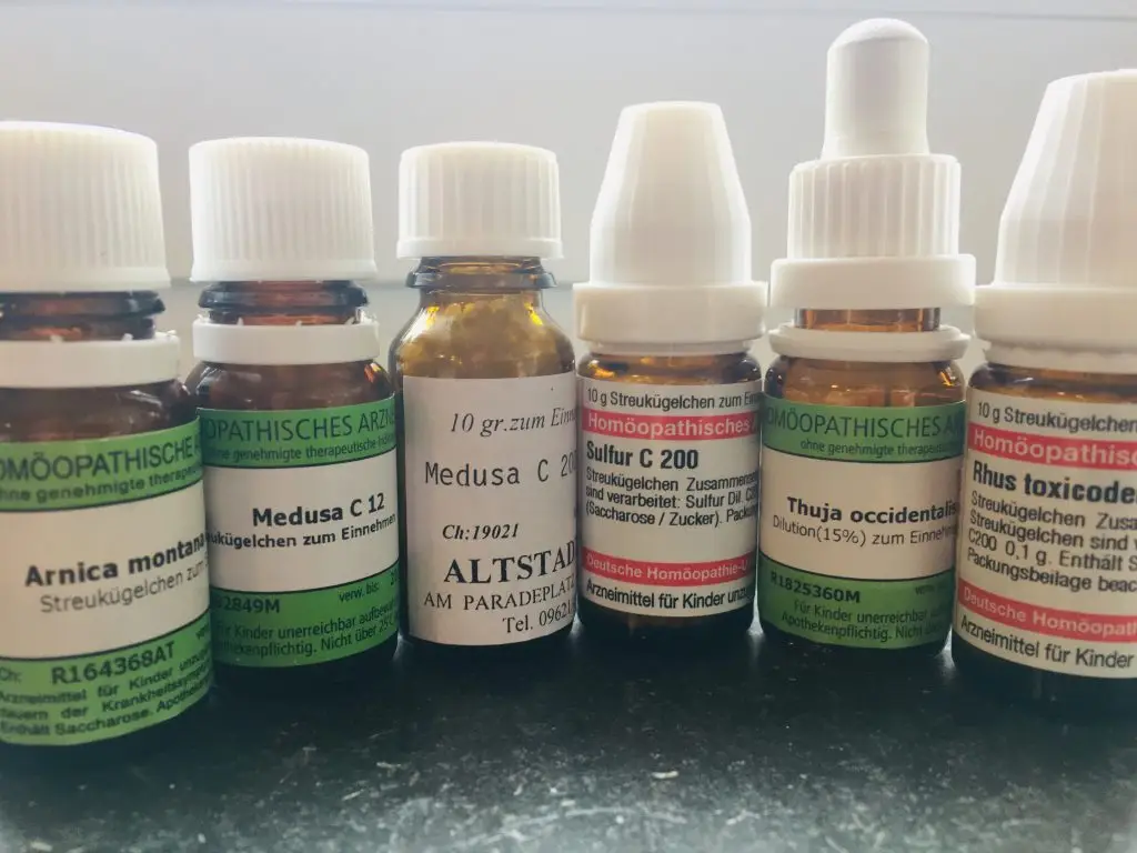 Behandlungshinweise bei Homöopathie